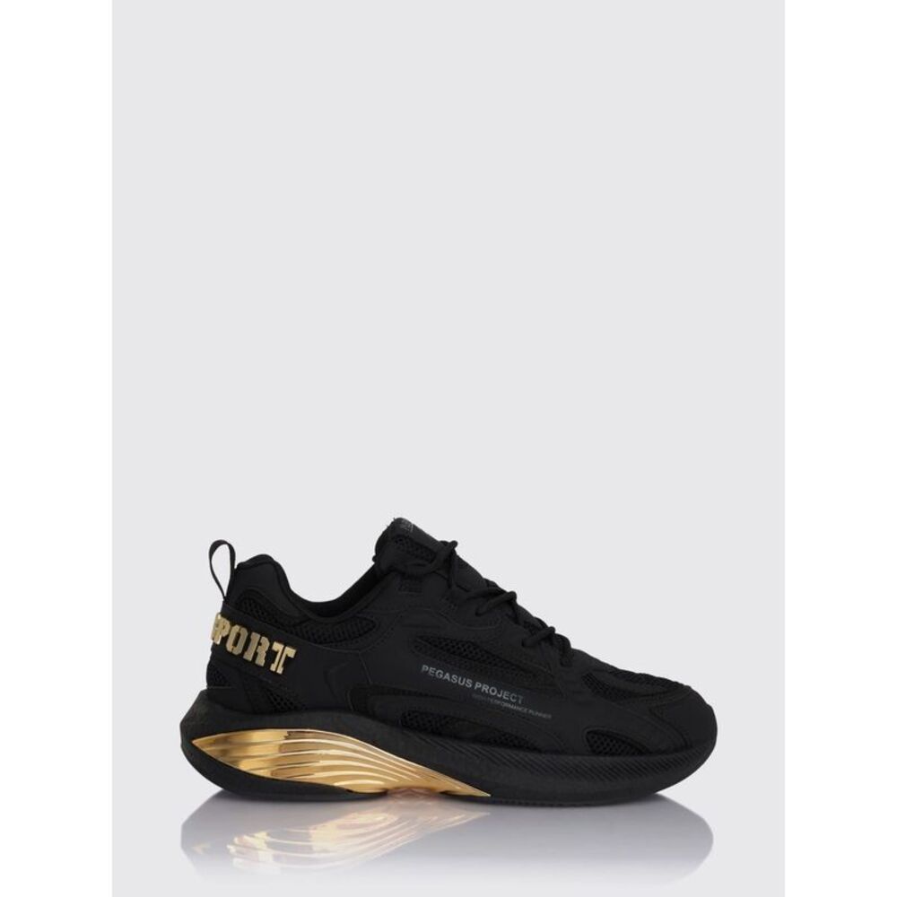 Plein Sport Men Pegasus Project Mesh And Rubber Sneakers Plein Sport